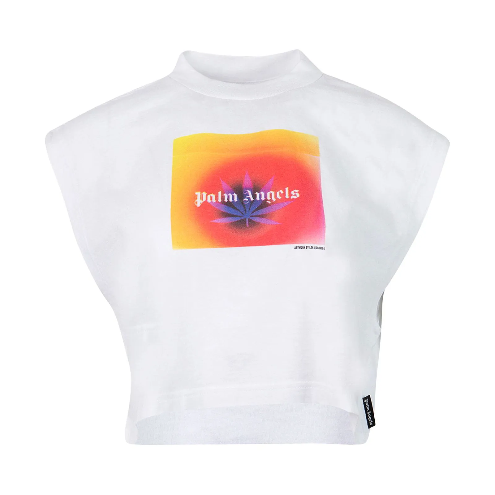 Palm Angels x The Webster Square Leaf Muscle Tee