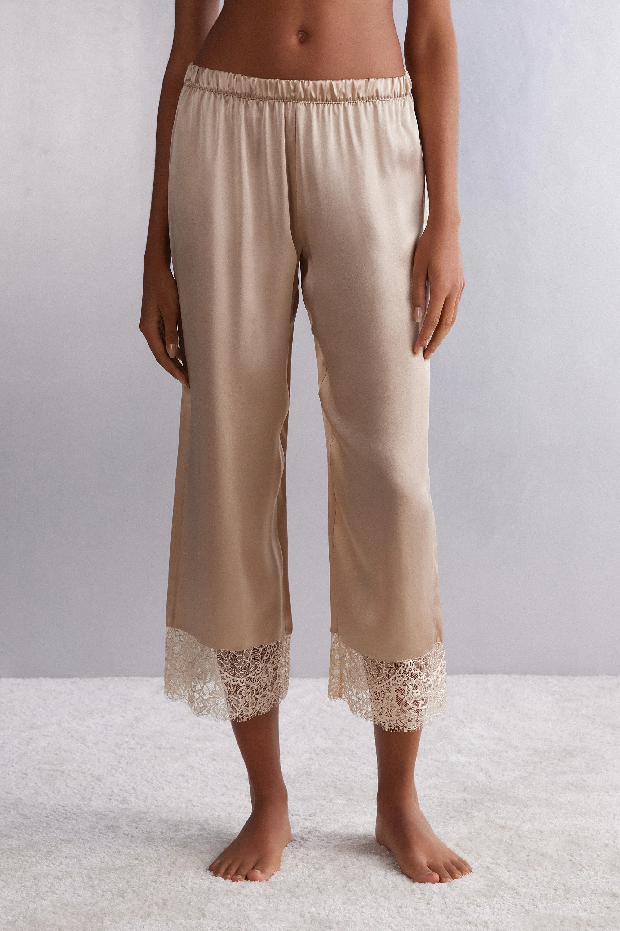 Pantalón de Seda Living in Luxe