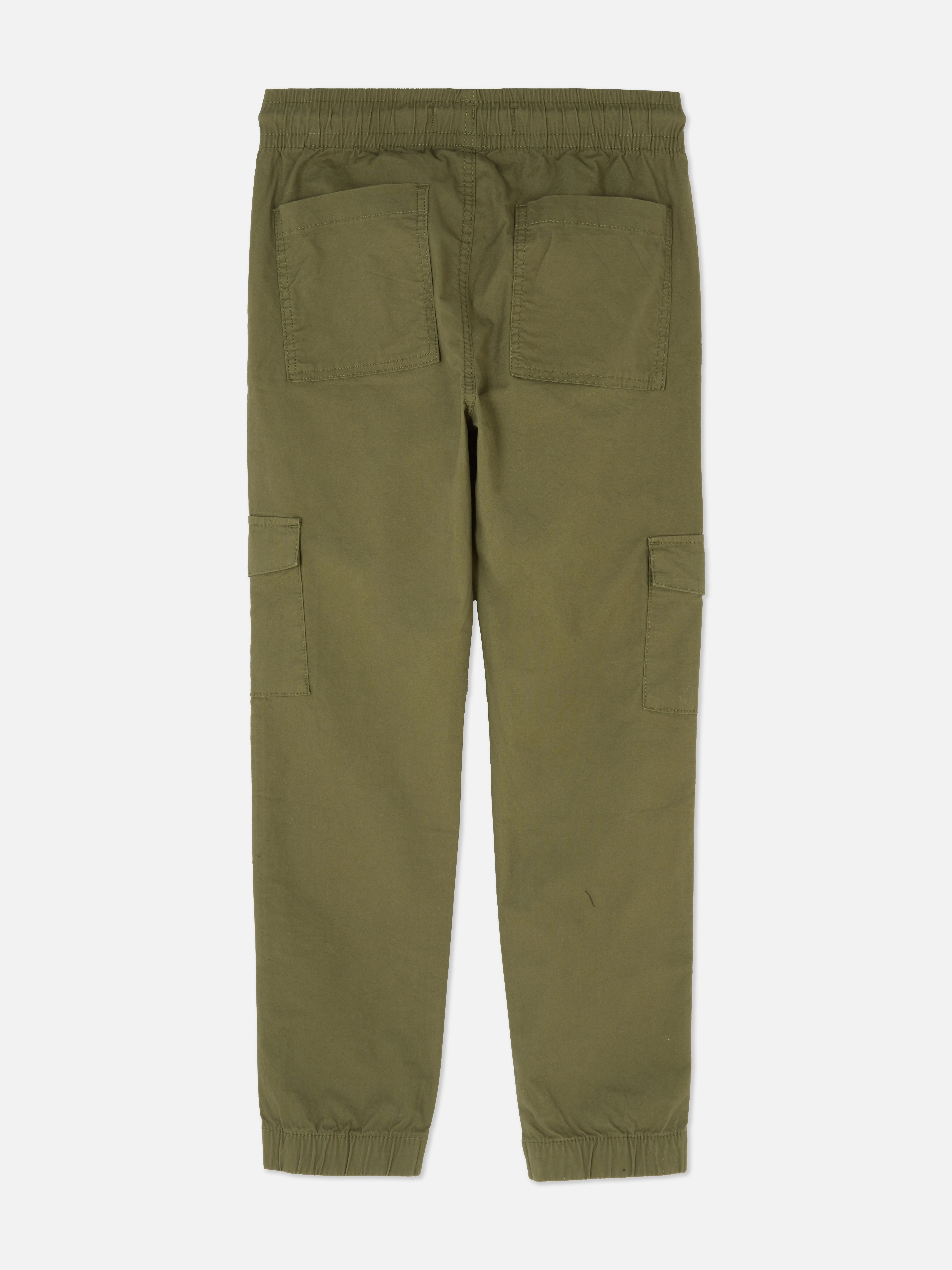 Pantalones cargo con cordón de ajuste