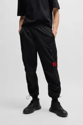 Pantalones cargo HUGO x RB regular fit con motivo de toro de la marca