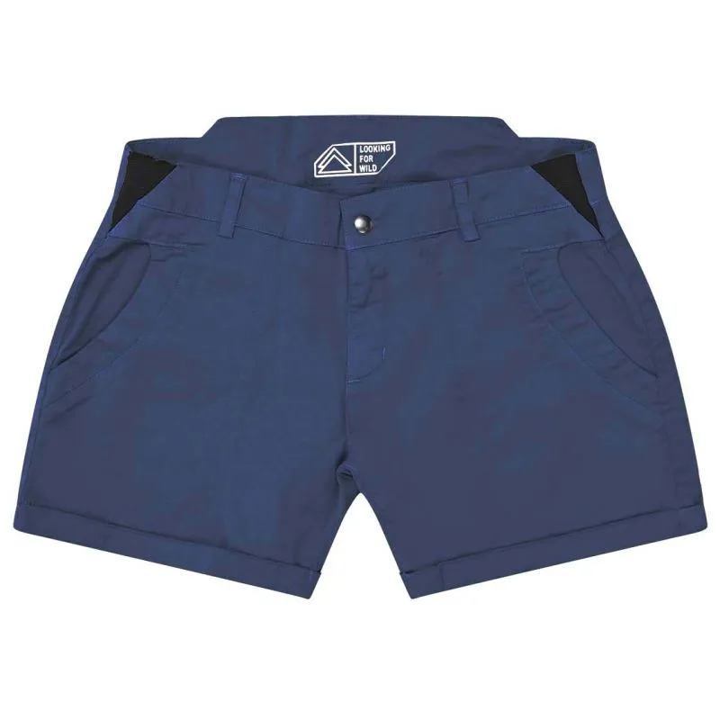 Pantalones cortos de mujer Looking for wild Bavella (Navy Peony)