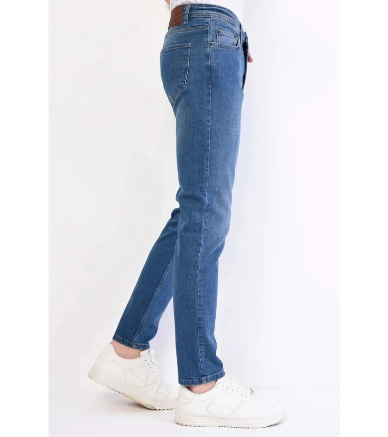 PANTALONES FINOS PARA HOMBRES REGULAR FIT  DP27NW  AZUL