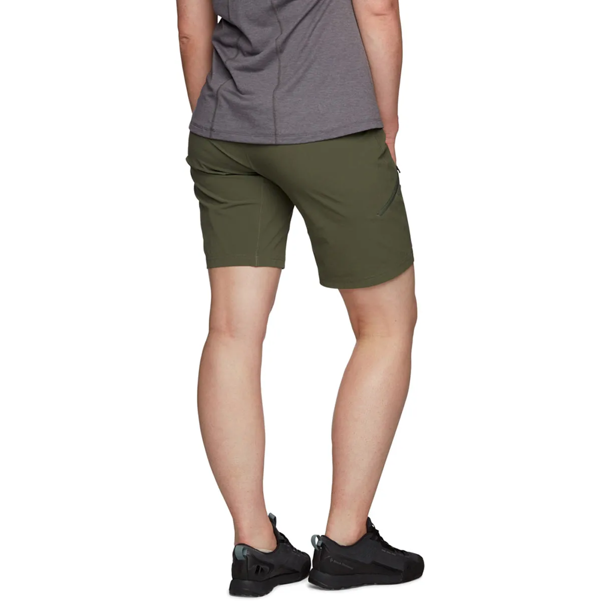Pantalón Corto Mujer W Valley Shorts Black Diamond Verde