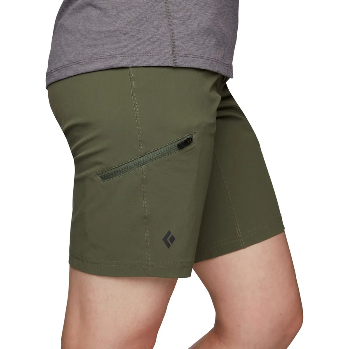 Pantalón Corto Mujer W Valley Shorts Black Diamond Verde
