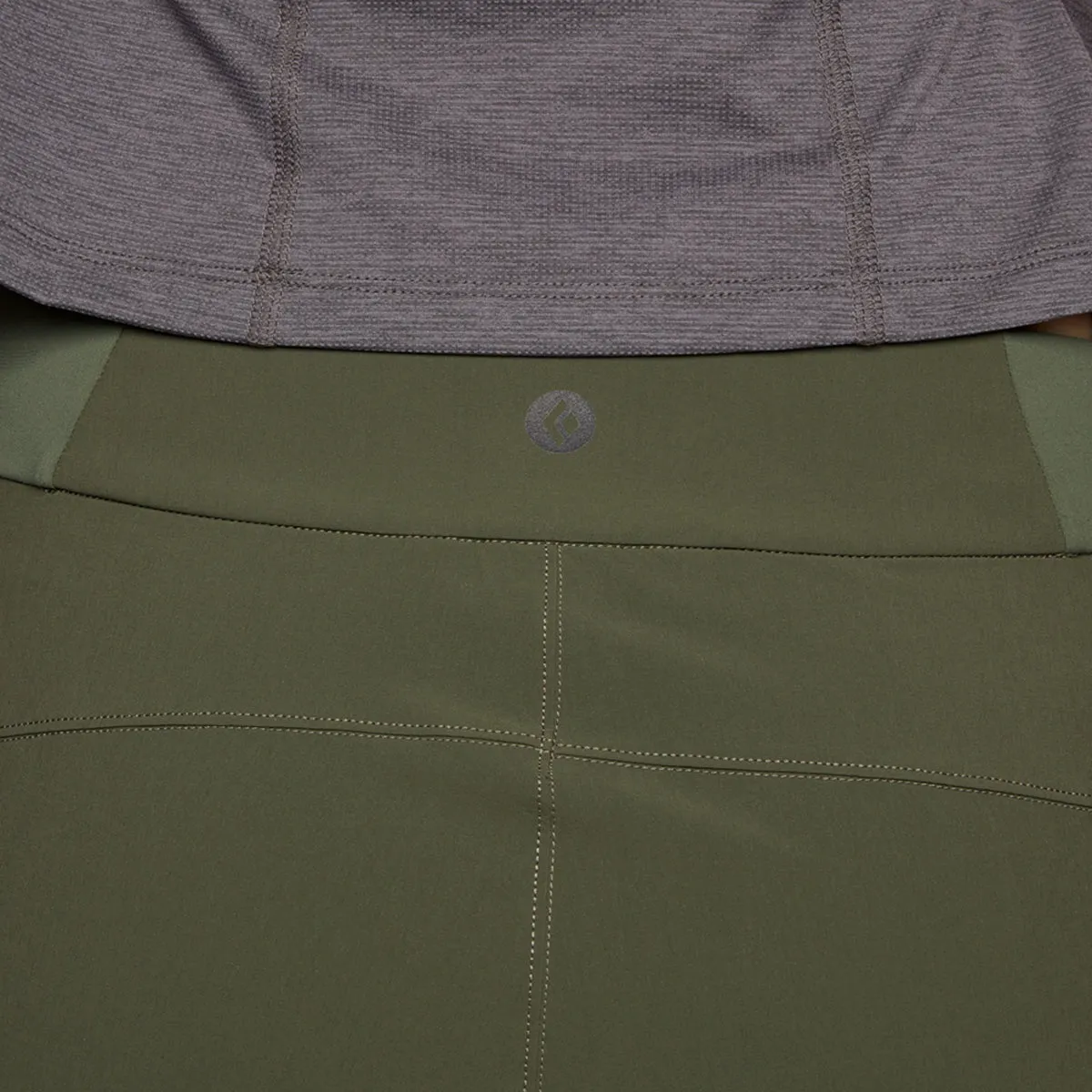 Pantalón Corto Mujer W Valley Shorts Black Diamond Verde