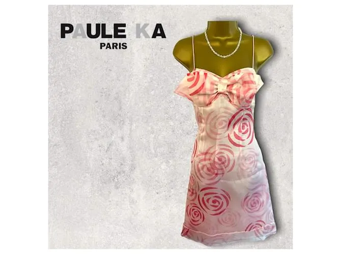 Paule Ka Vestidos Rosa 