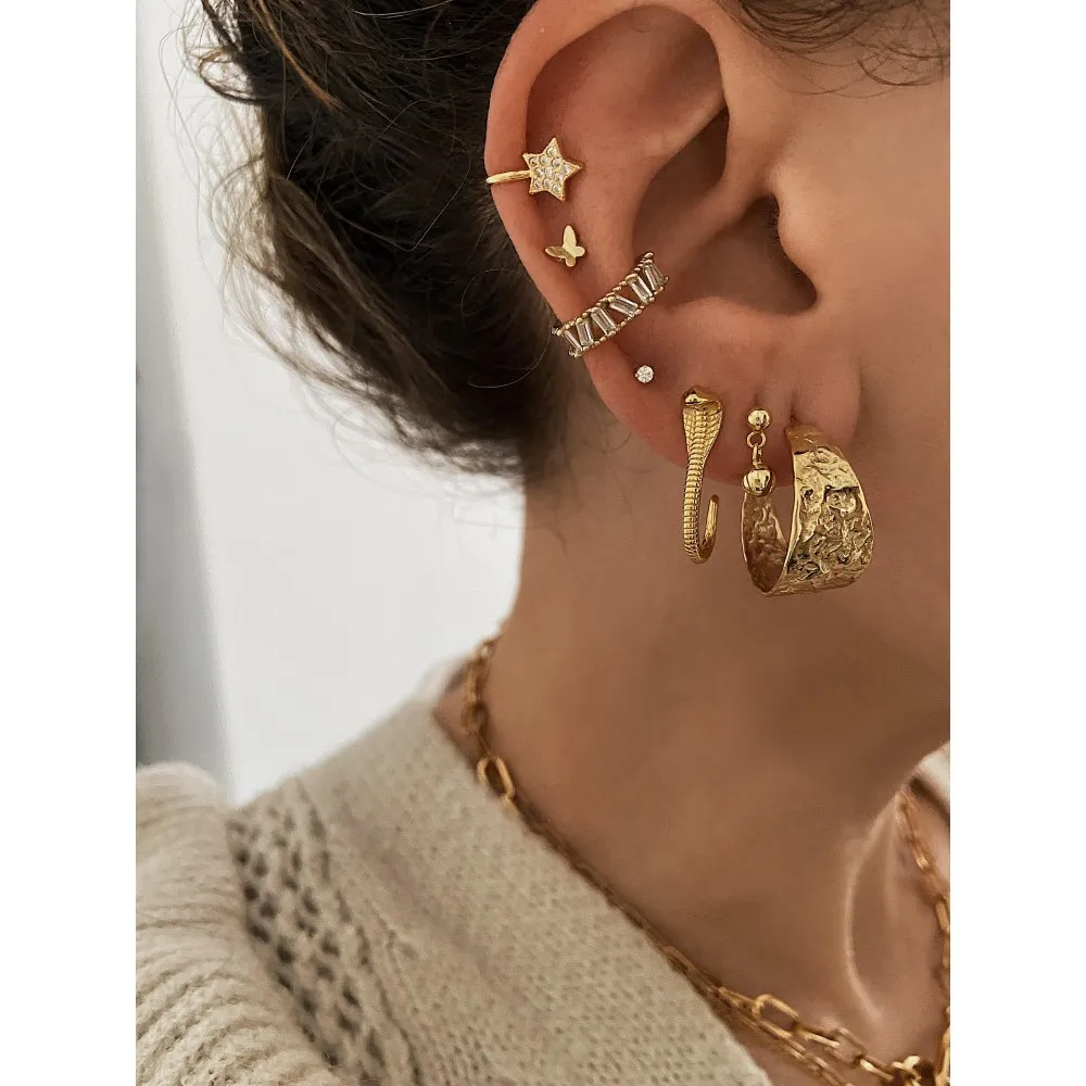 Pendiente Butterfly Oro