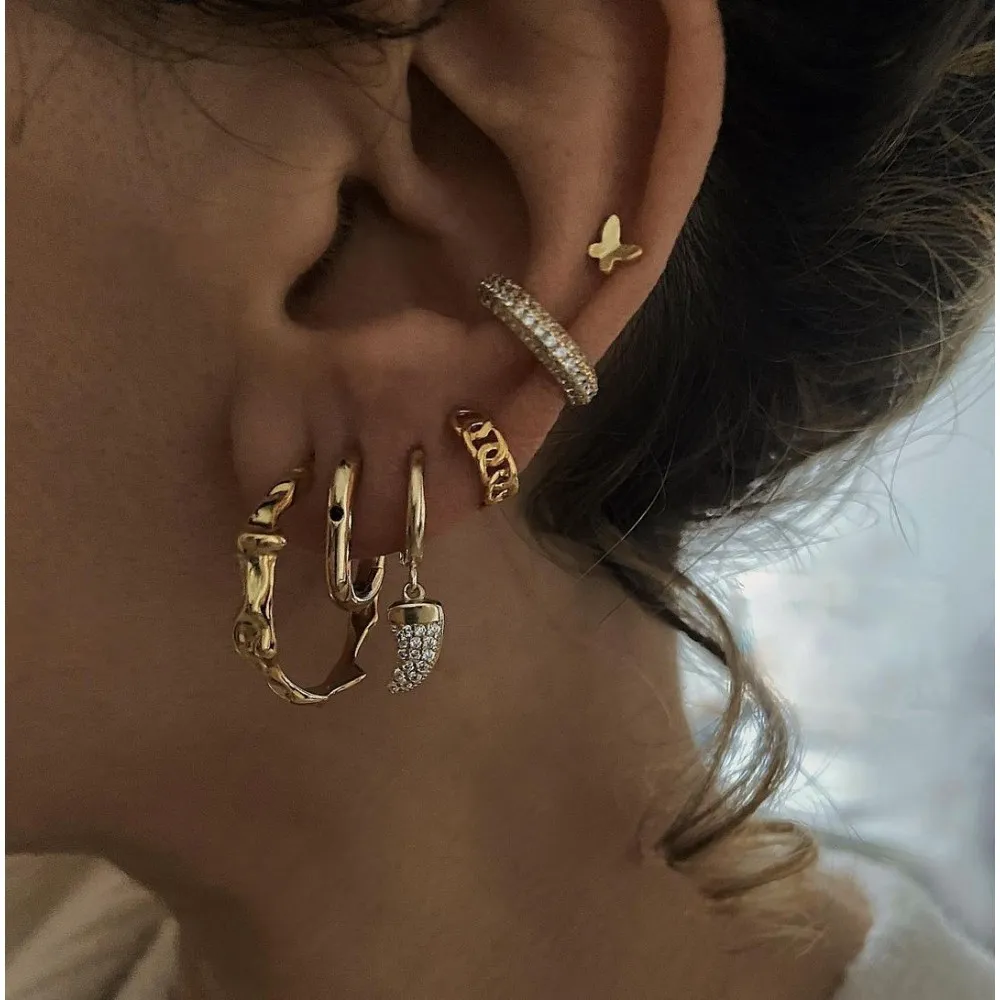 Pendiente Butterfly Oro
