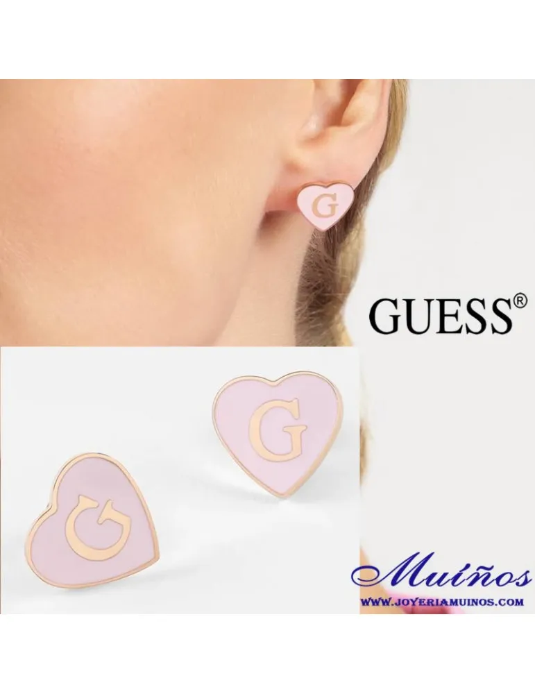 Pendientes Guess Mujer Corazon