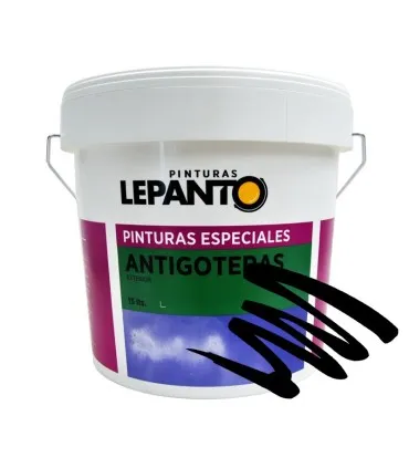 PINTURA ANTIGOTERAS DE EXTERIOR LEPANTO  TEJA SATINADO 15L