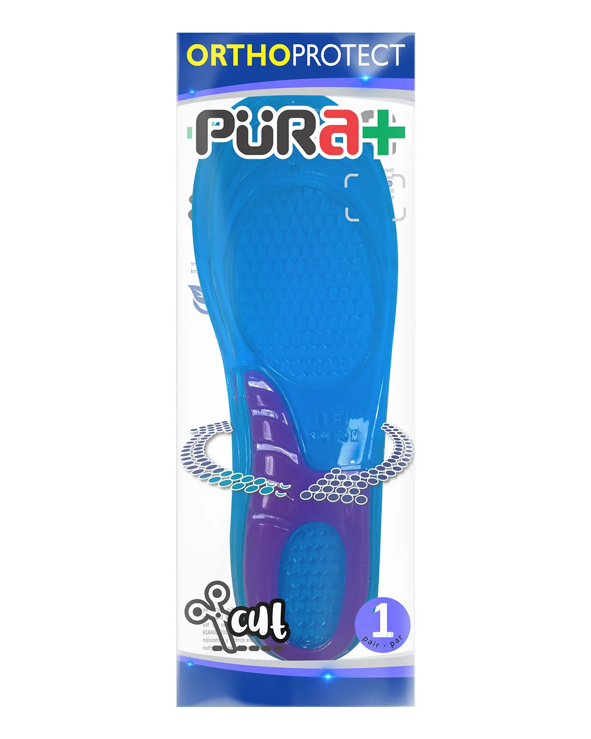 Plantilla recortable silicon gel