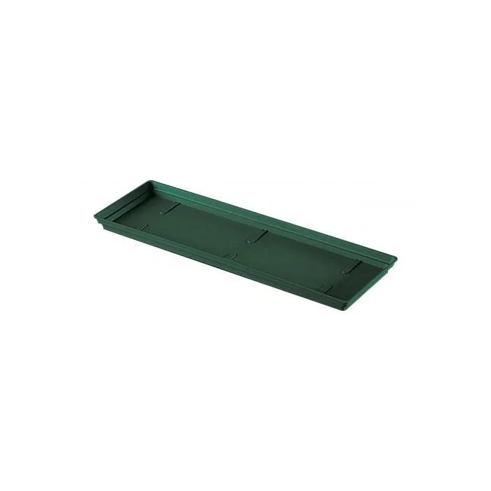 Plato para jardinera Garden 60 cm. Verde oscuro (25 unidades)