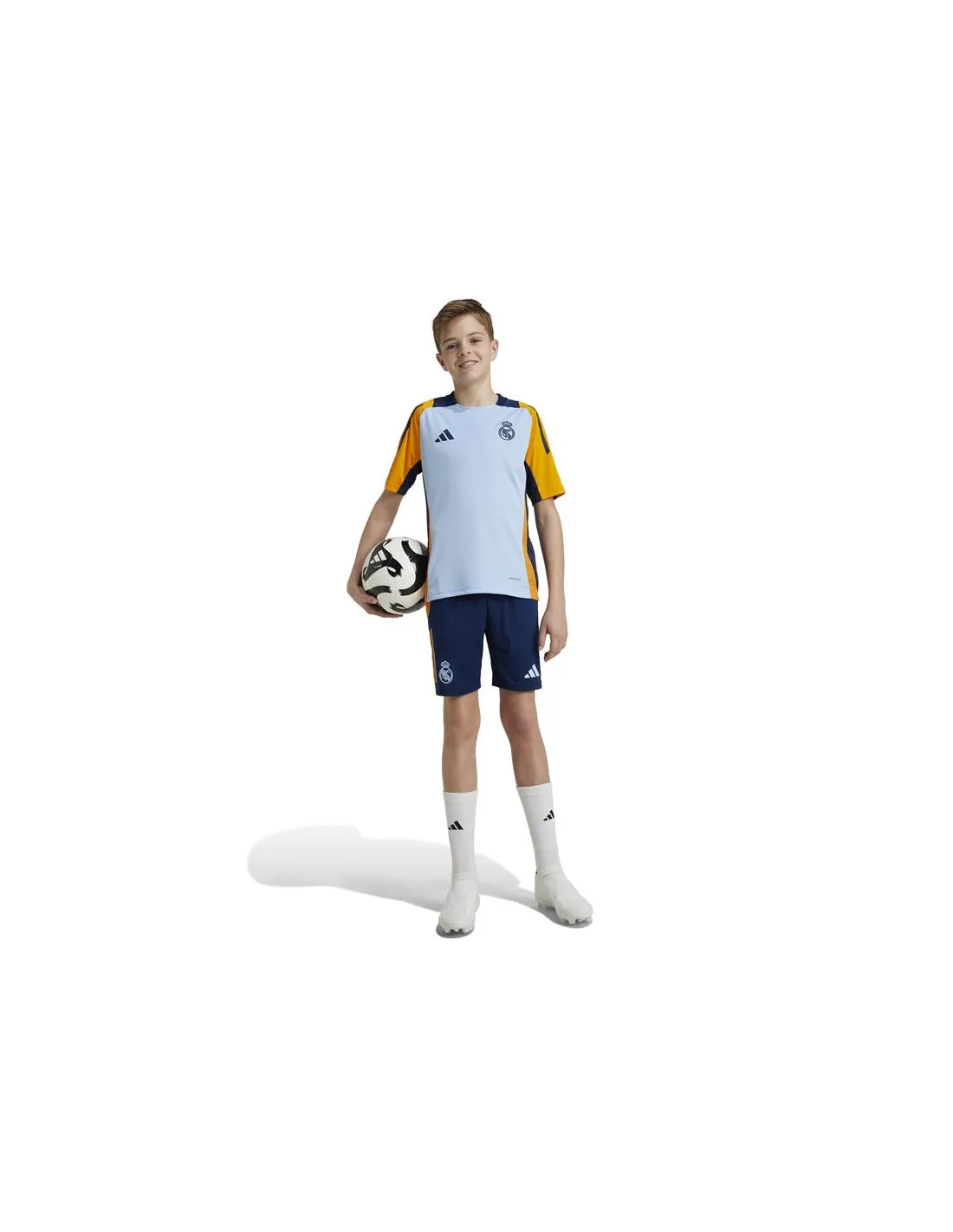 PREVENTA  Camiseta de Fútbol adidas Real Madrid 24/25 Training Infantil Azul