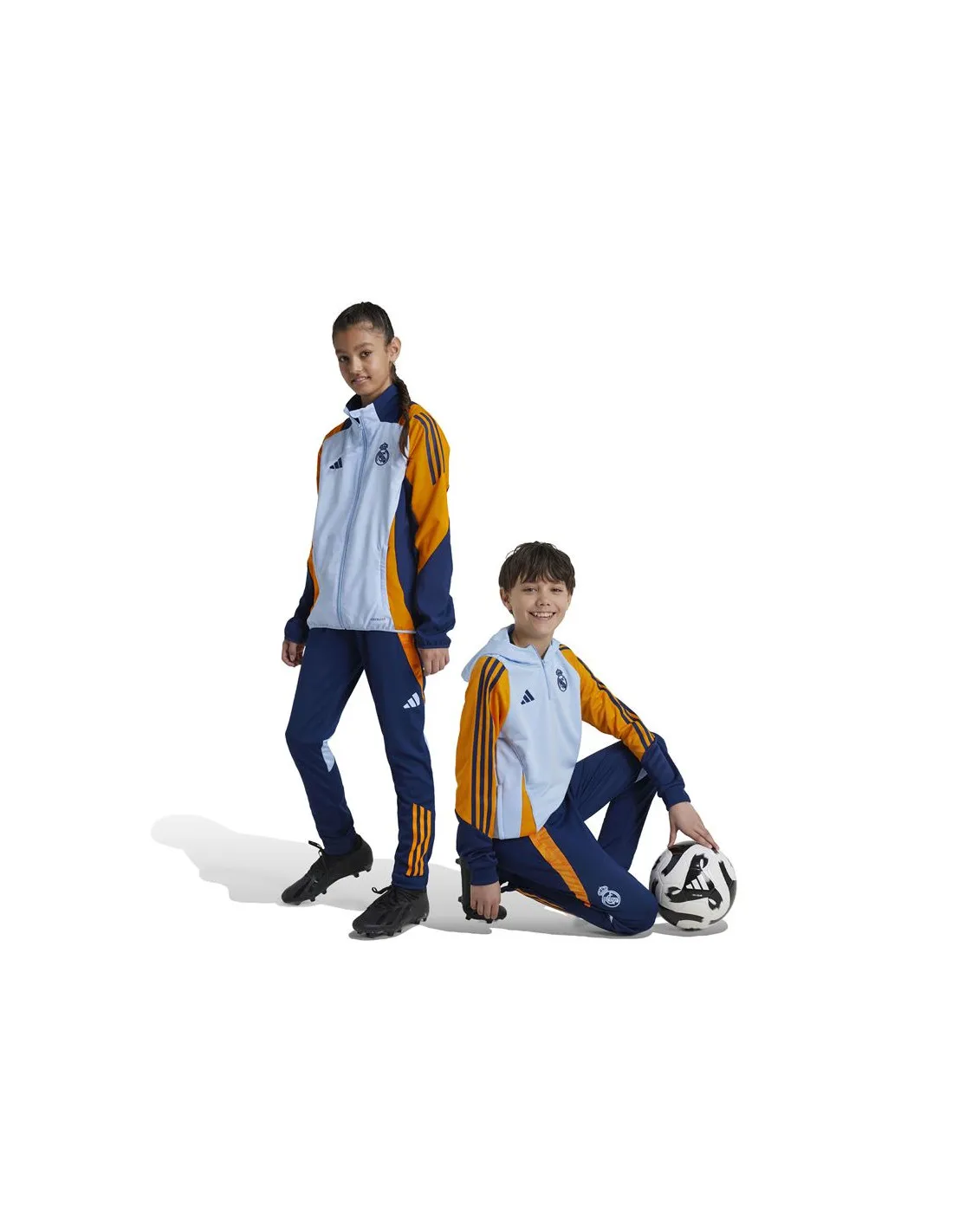 PREVENTA  Pantalones de Fútbol adidas Real Madrid 24/25 Training Infantil Azul