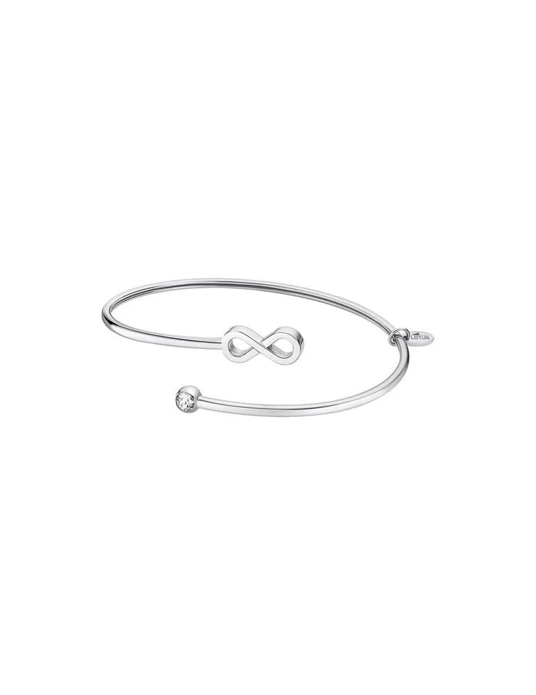 Pulsera Lotus Style Infinito Acero LS2169