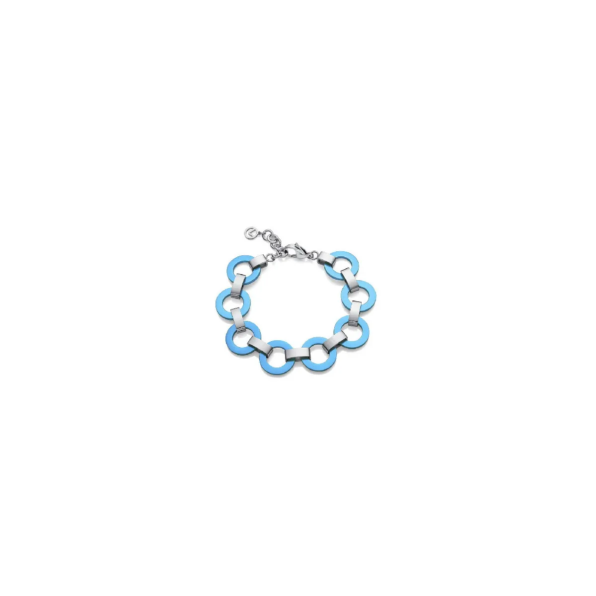 PULSERA VICEROY ACERO  ALUMINIO AZUL / PLATEADO  VICEROY