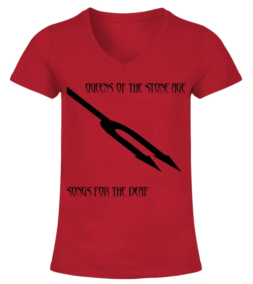 Queens of the Stone Age 2 RD Camiseta cuello pico Mujer