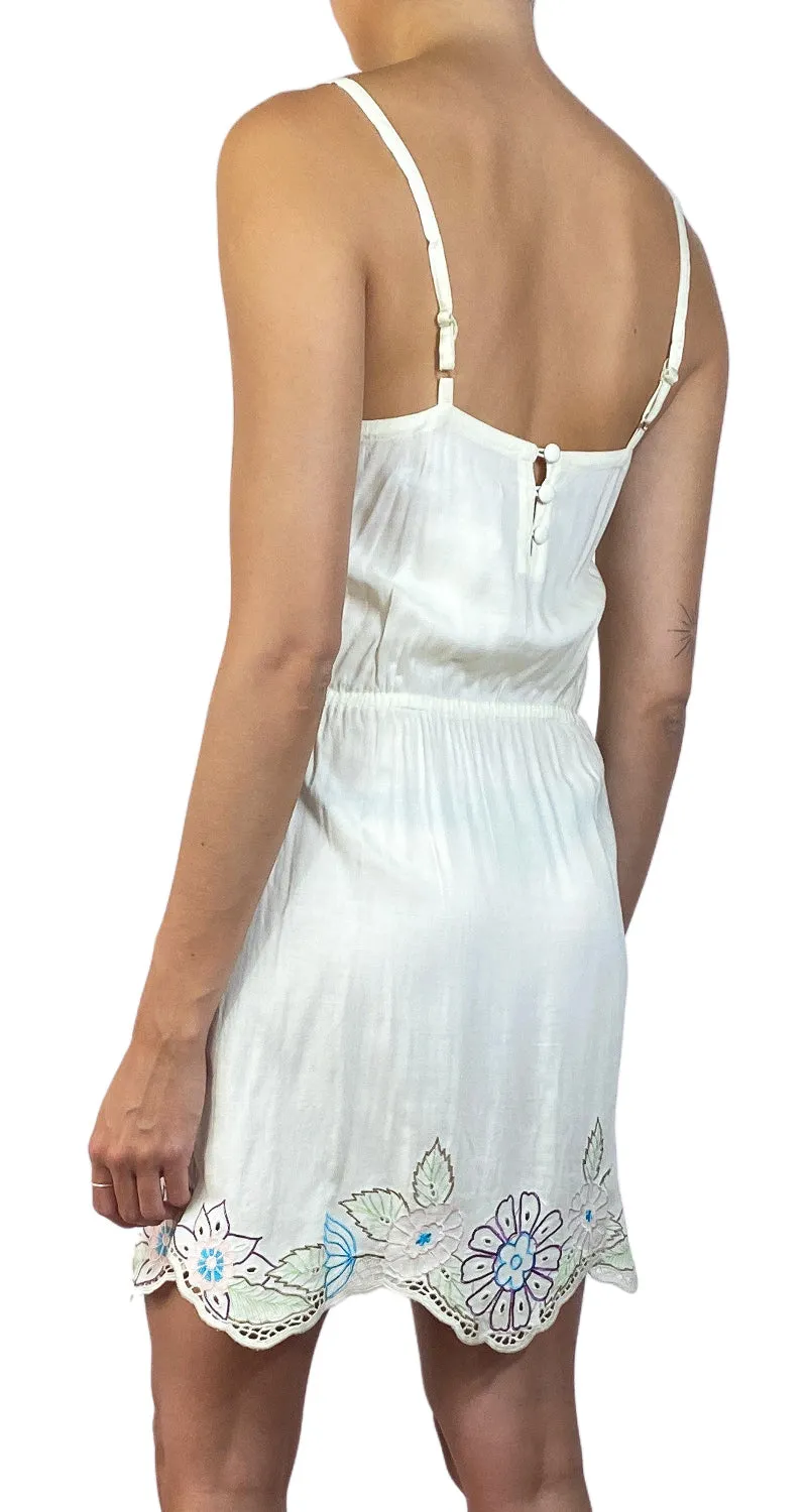 RAPSODIA Vestido Flores Bordadas