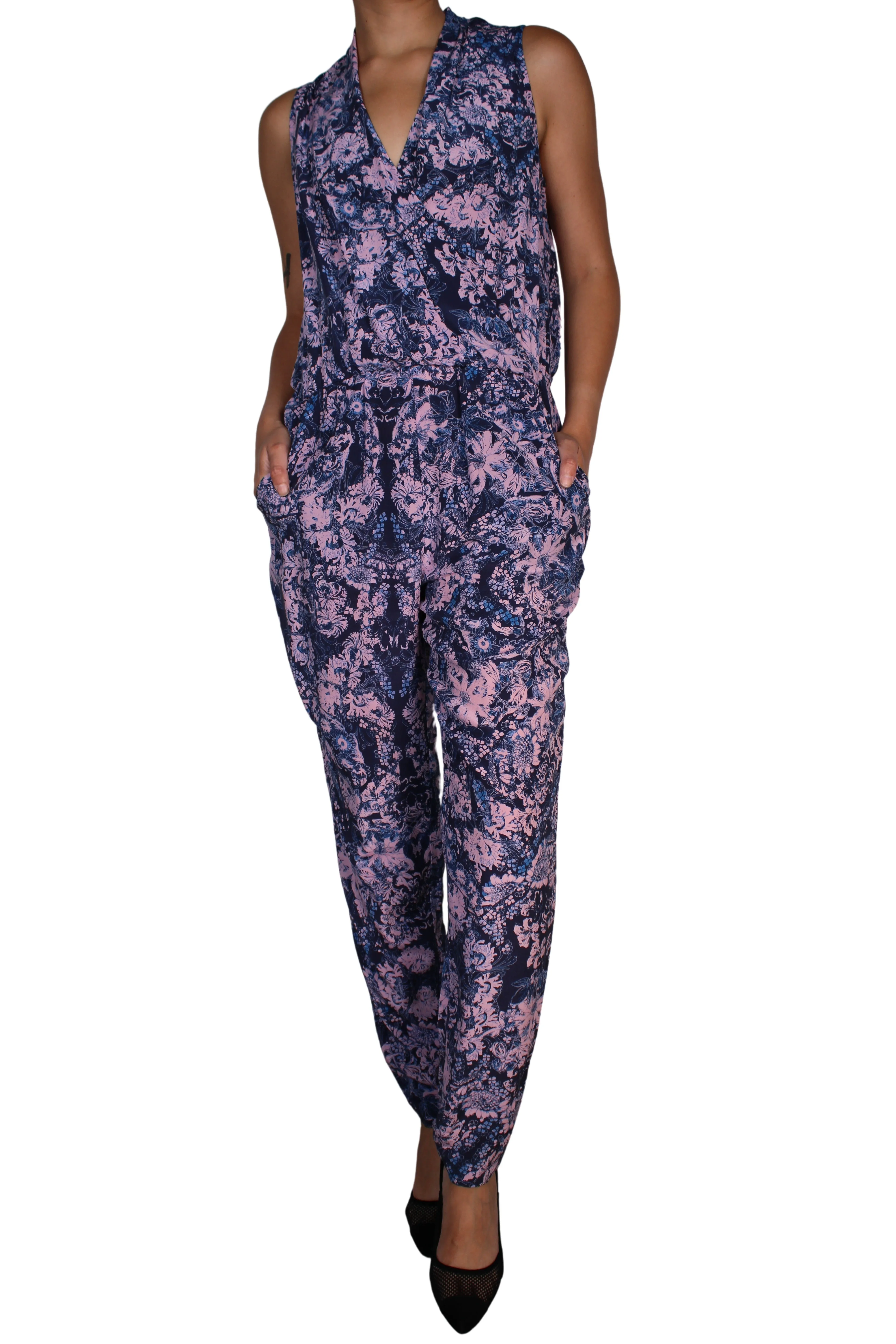 REBECCA TAYLOR Enterito Maxi Seda