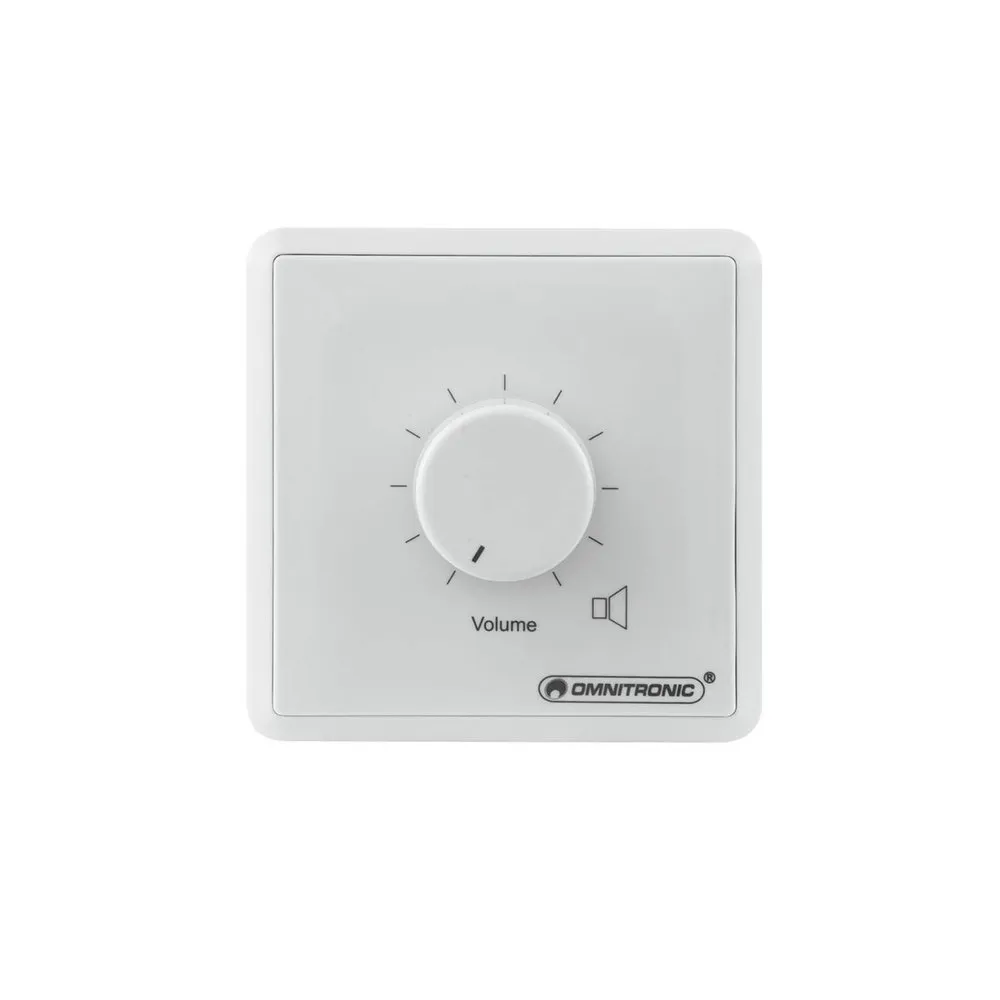 REGULADOR DE VOLUMEN OMNITRONIC 100V 20W  CONTROL DE VOLUMEN 20W