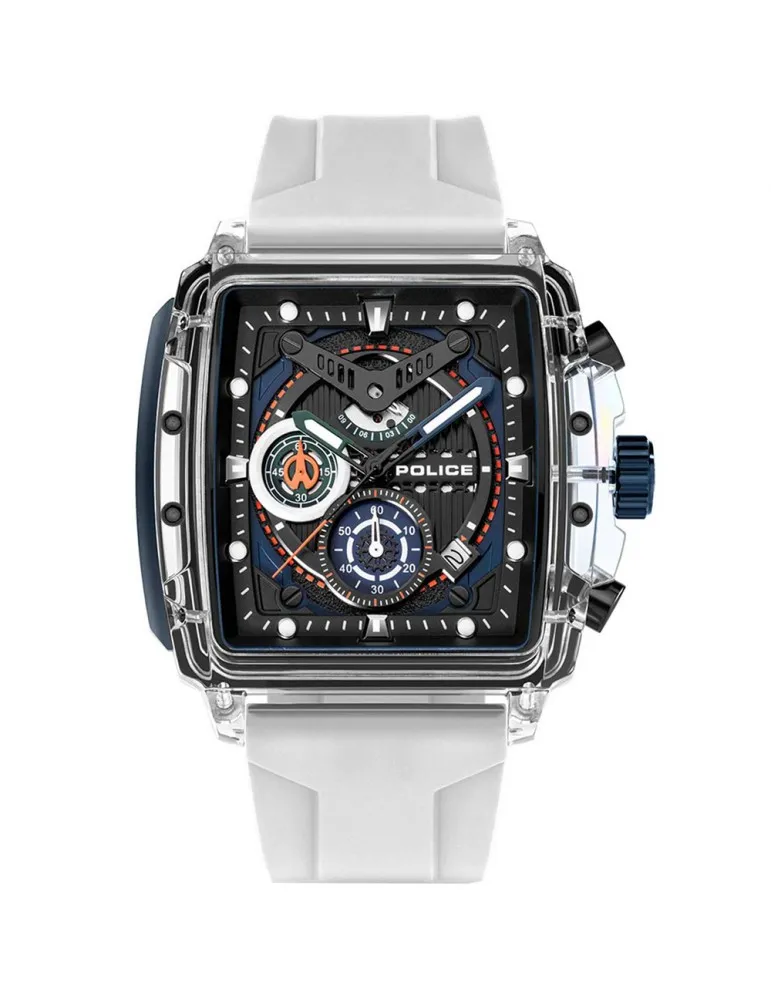 Reloj Police Hombre Clout Set 4 Correas