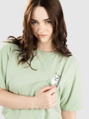 RIPNDIP Lord Nermal Peace Cropped Pocket Camiseta