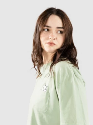 RIPNDIP Lord Nermal Peace Cropped Pocket Camiseta
