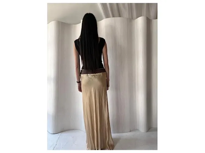 Roberto Cavalli 2000falda de seda 