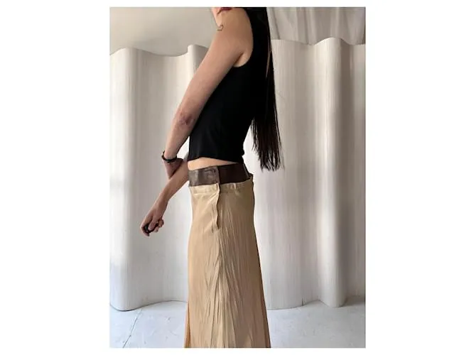 Roberto Cavalli 2000falda de seda 