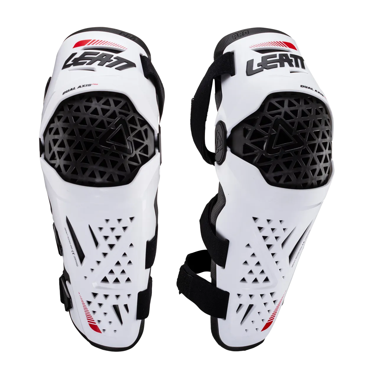 Rodillera y Espinillera Leatt Dual Axis Pro Blanca