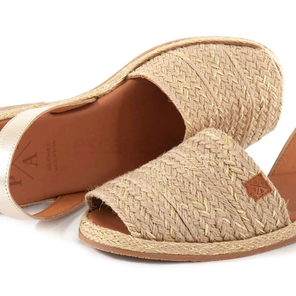 Sandalias POPA Oro PP.MS11502005