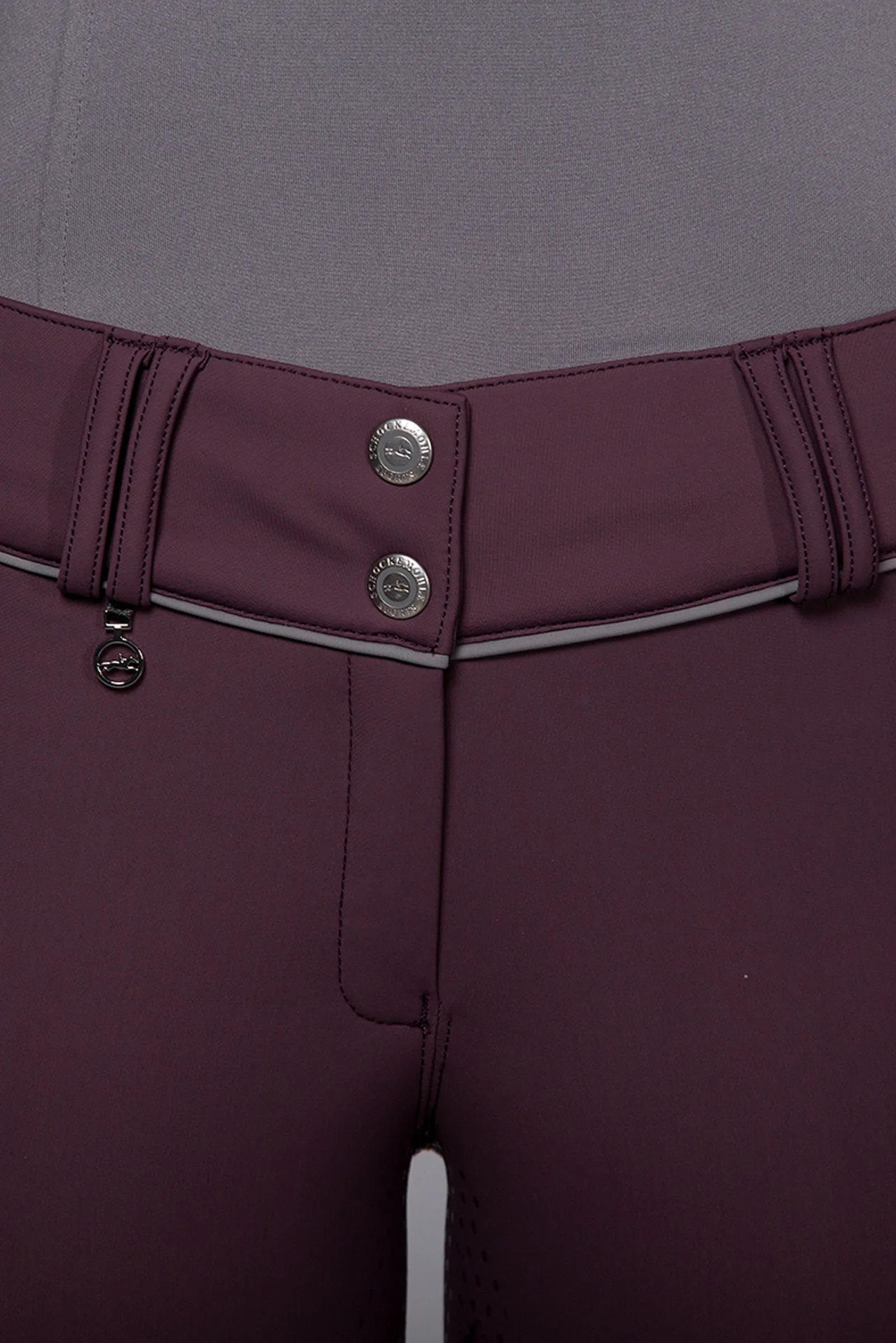 Schockemöhle Pantalón de mujer Winter Carla FS Style con asiento completo