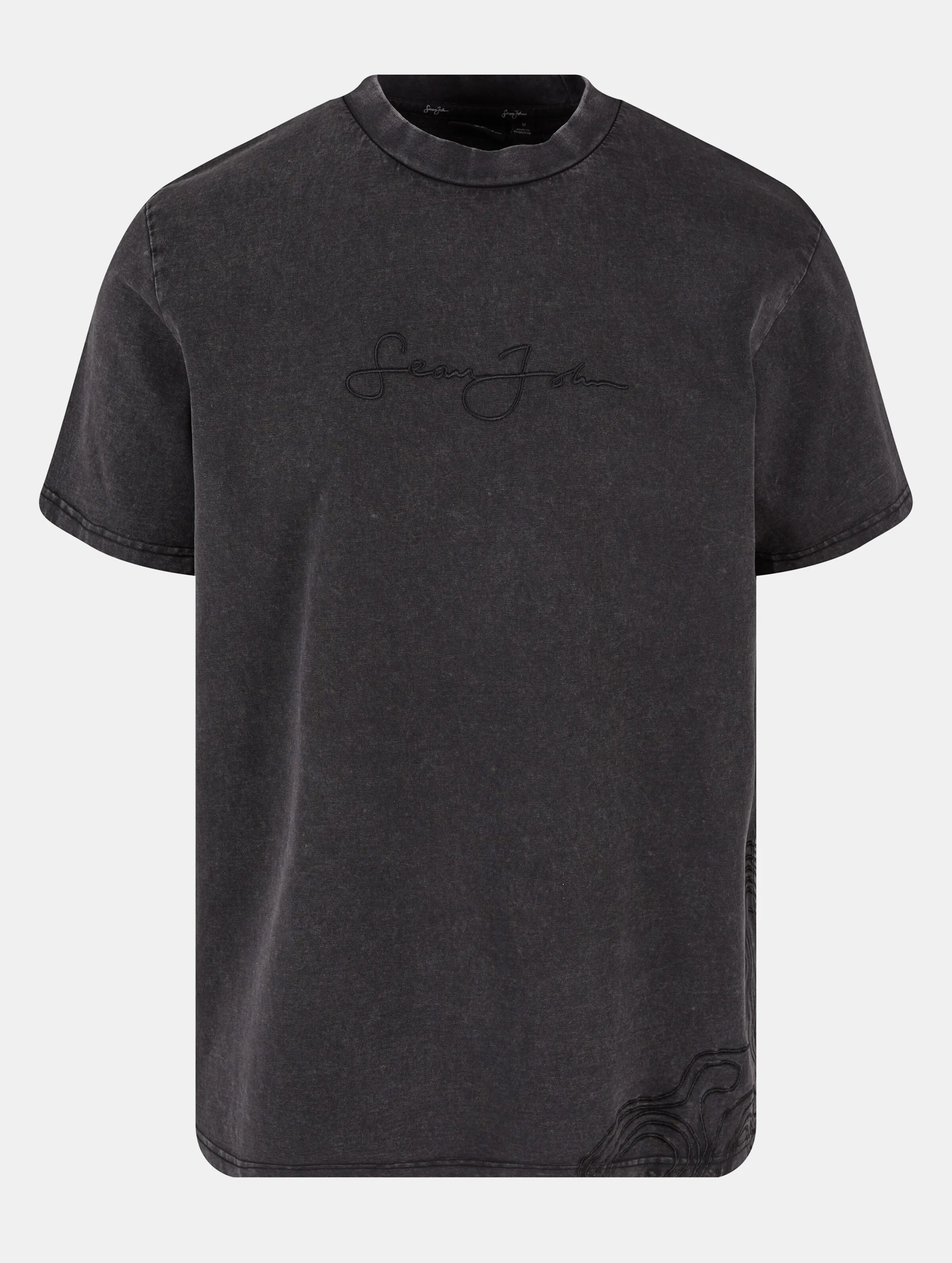 SCRIPT LOGO WASHED EMBROIDERY