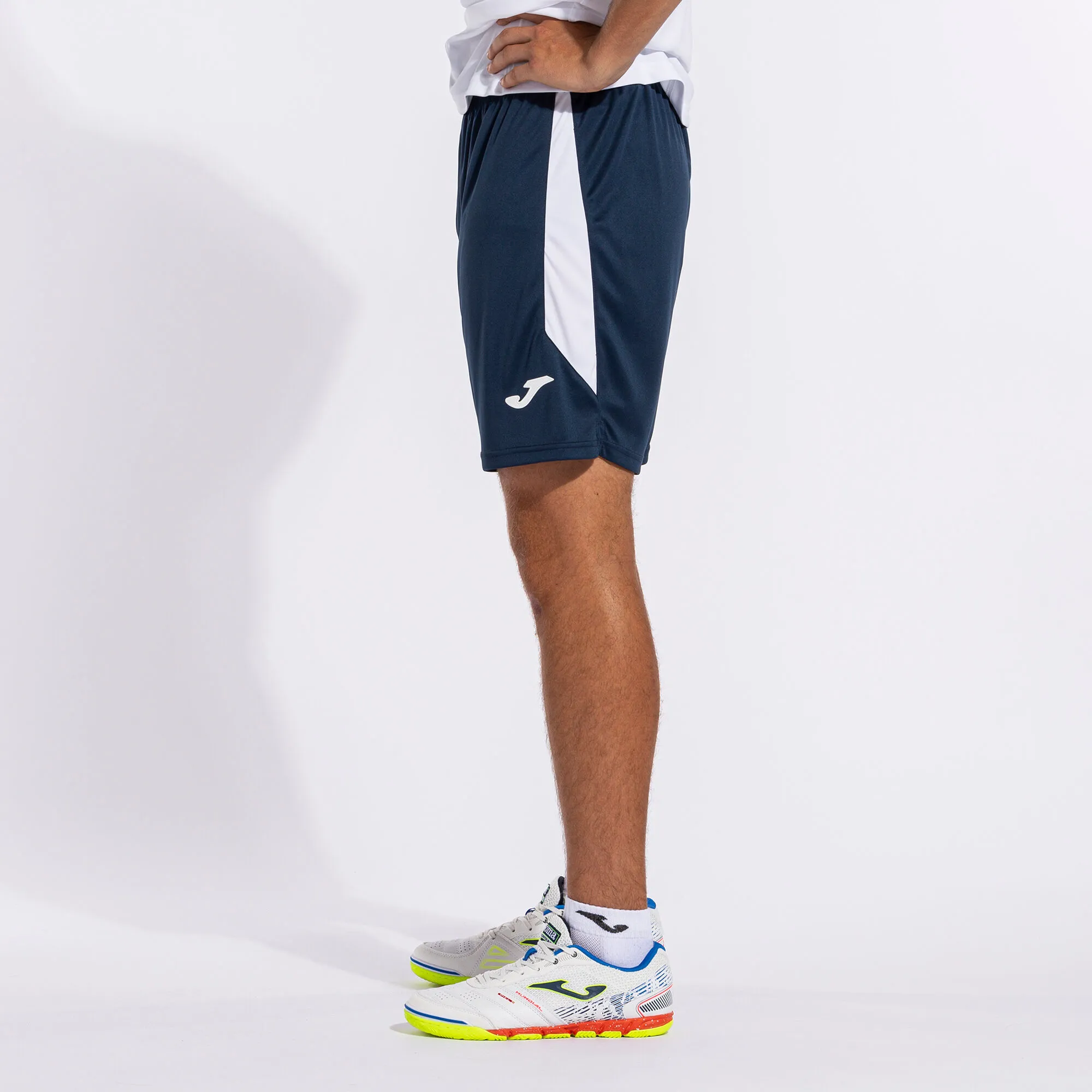 Short hombre Glasgow marino blanco