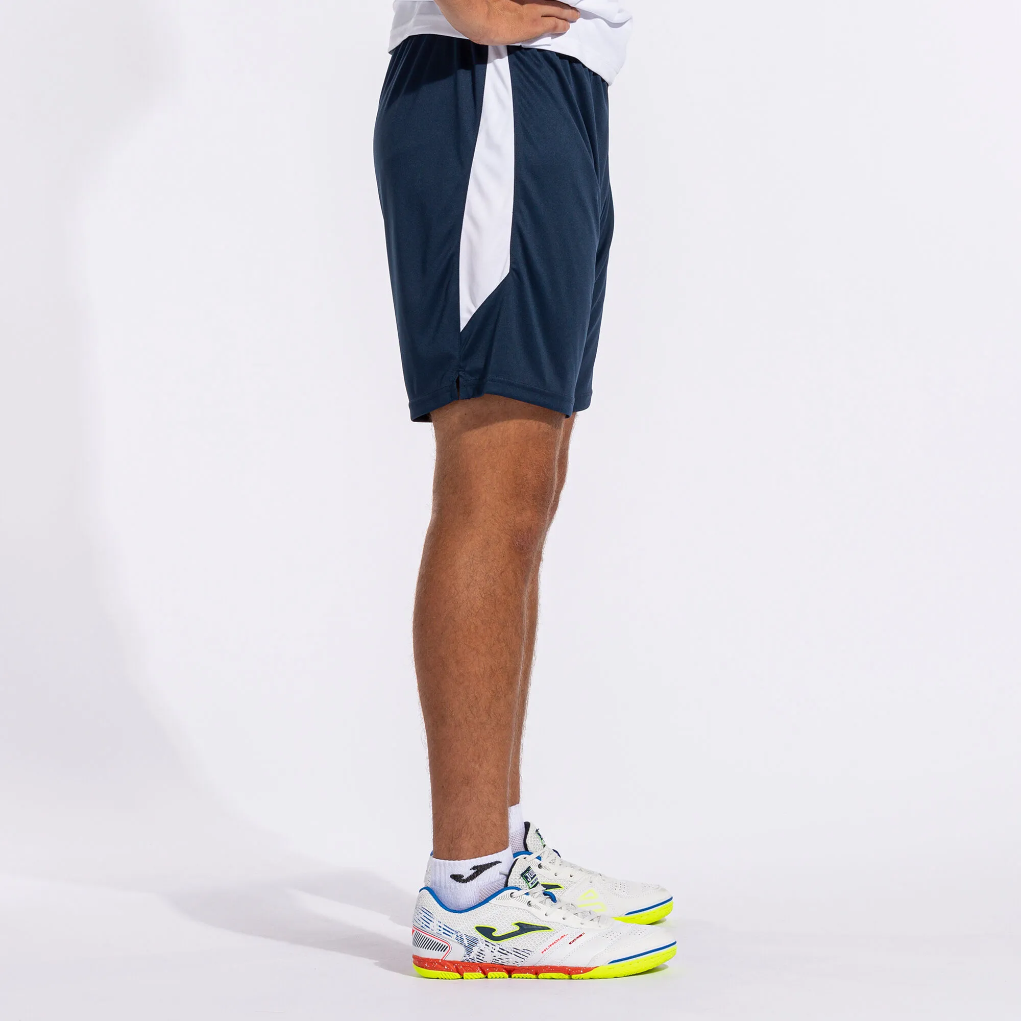 Short hombre Glasgow marino blanco