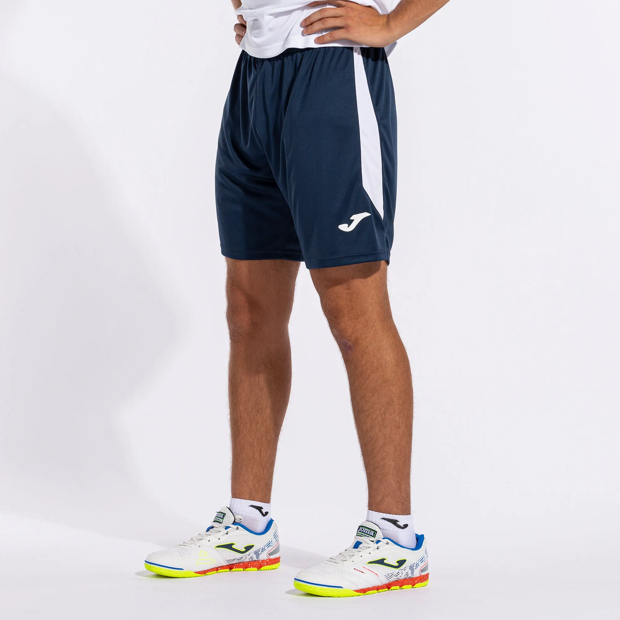 Short hombre Glasgow marino blanco