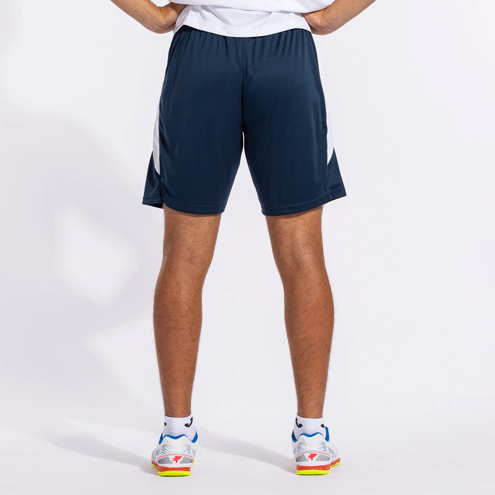 Short hombre Glasgow marino blanco