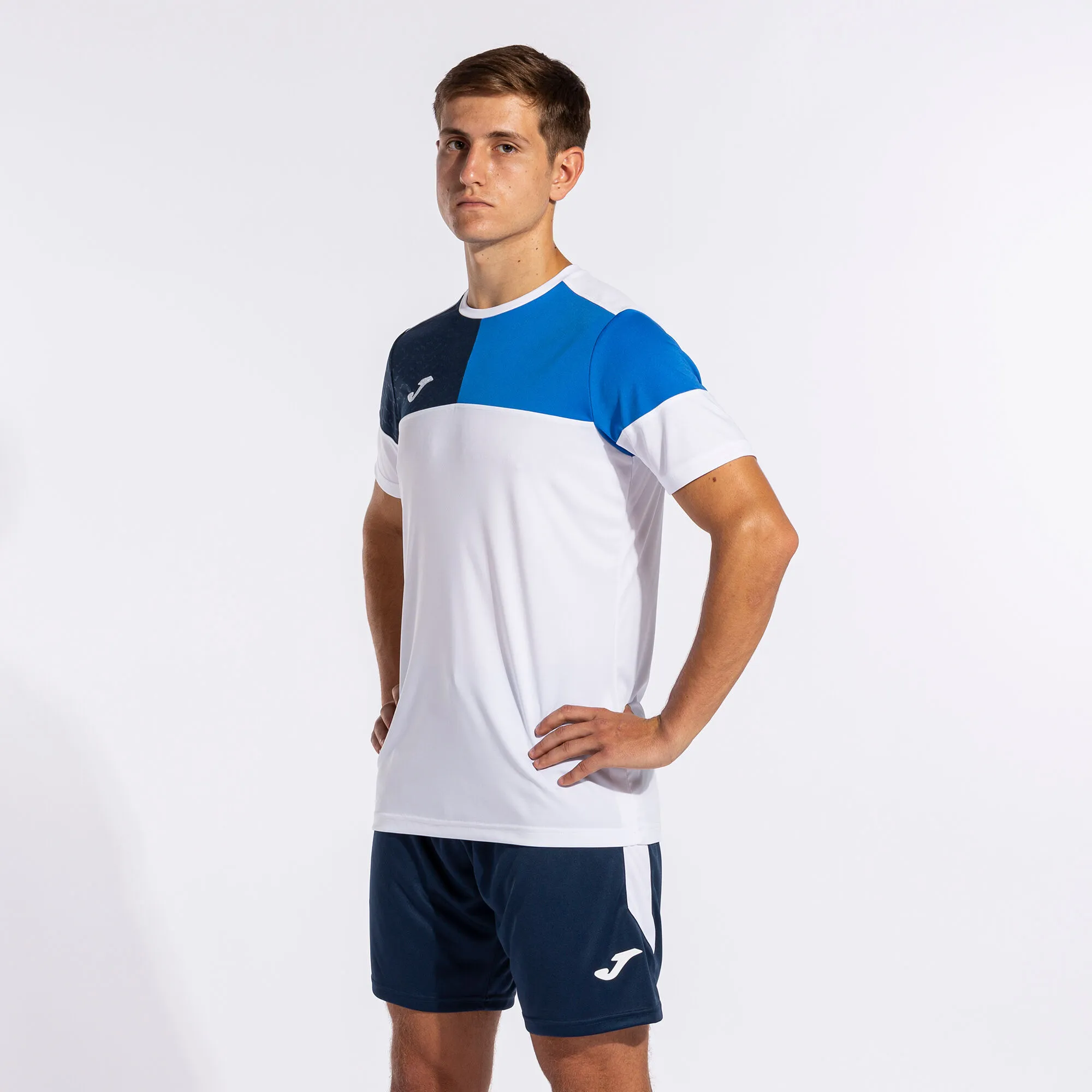Short hombre Glasgow marino blanco