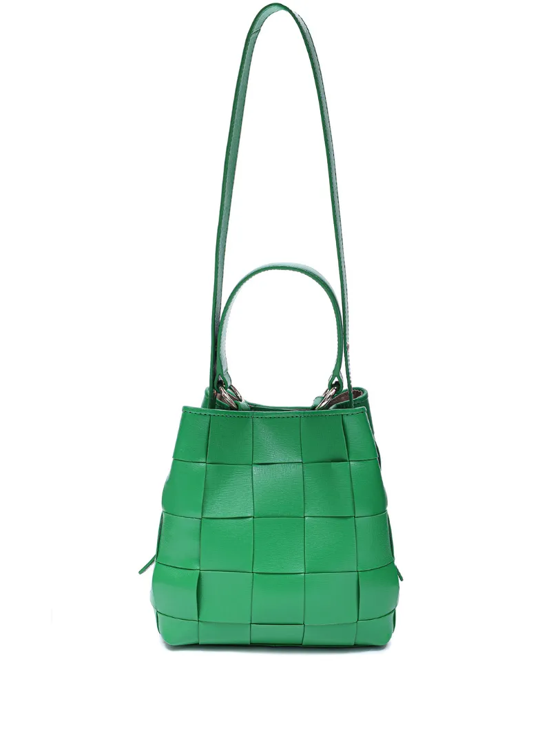 Small Chiara Braided Florence green w. gold