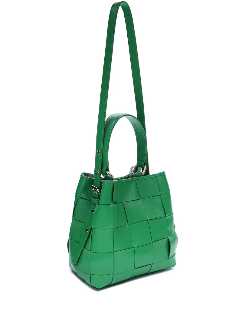 Small Chiara Braided Florence green w. gold