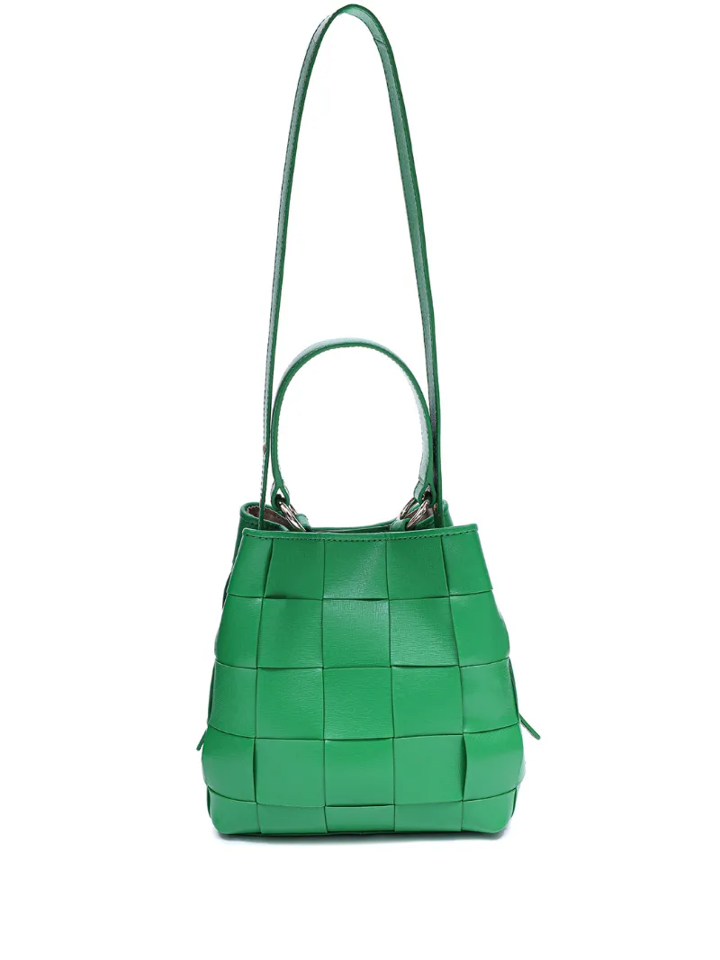 Small Chiara Braided Florence green w. gold