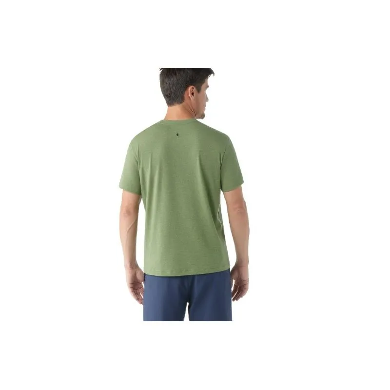 Smartwool Graphic Logo Short Sleeve Tee Apparel FERN GREEN ( MEDIUM GREEN)