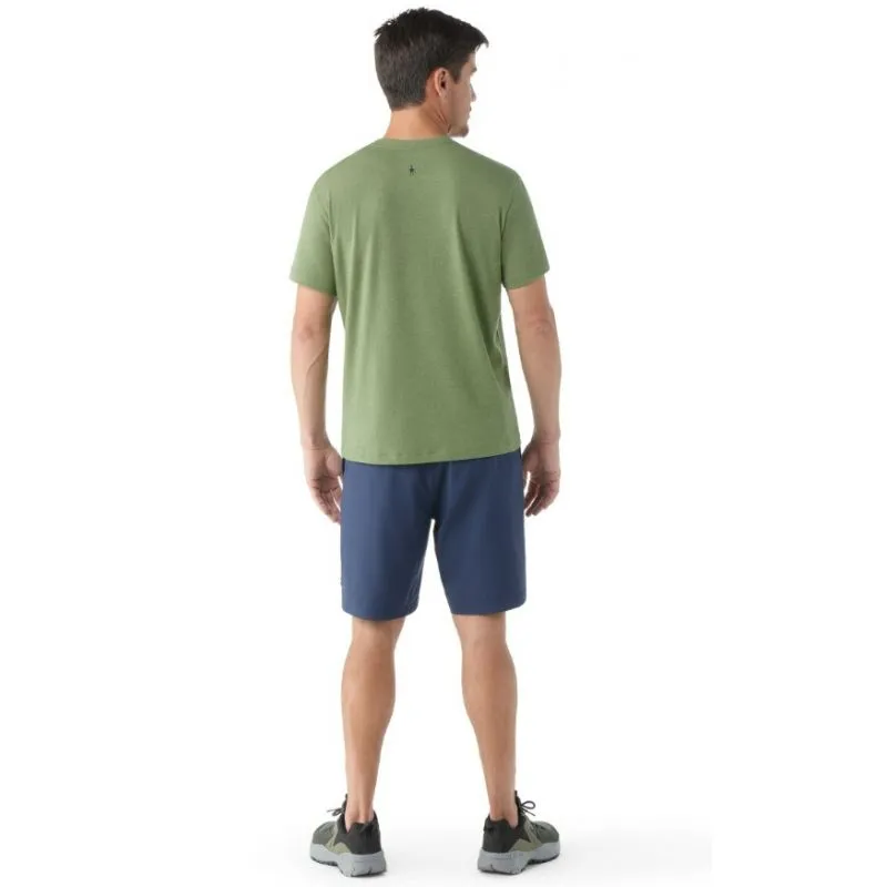 Smartwool Graphic Logo Short Sleeve Tee Apparel FERN GREEN ( MEDIUM GREEN)