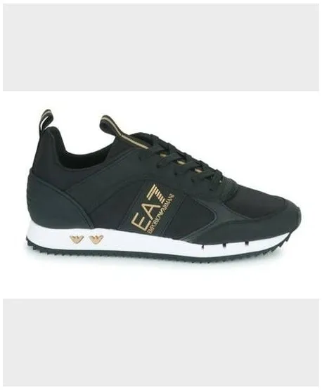 Sneakers EMPORIO ARMANI EA7 Laces Negro Dorado