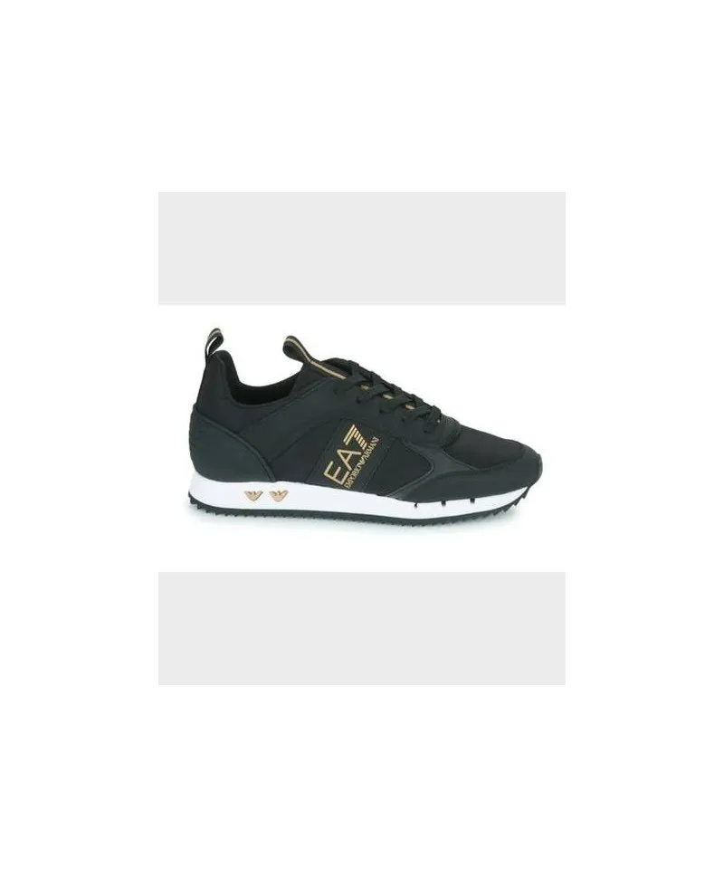 Sneakers EMPORIO ARMANI EA7 Laces Negro Dorado