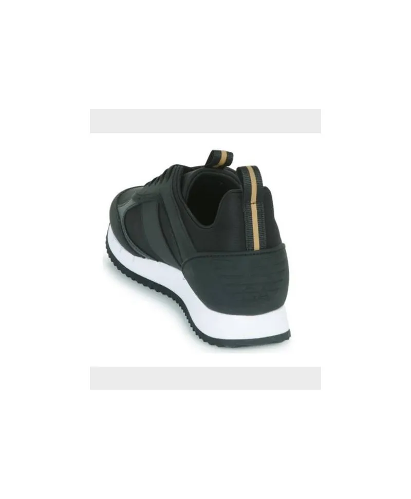Sneakers EMPORIO ARMANI EA7 Laces Negro Dorado