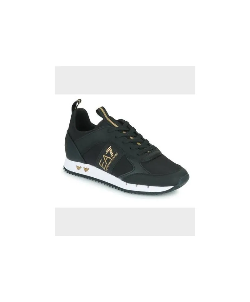 Sneakers EMPORIO ARMANI EA7 Laces Negro Dorado