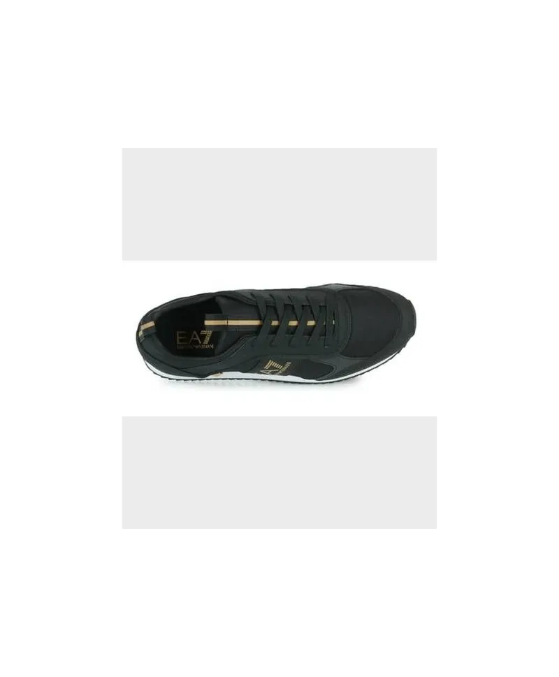 Sneakers EMPORIO ARMANI EA7 Laces Negro Dorado