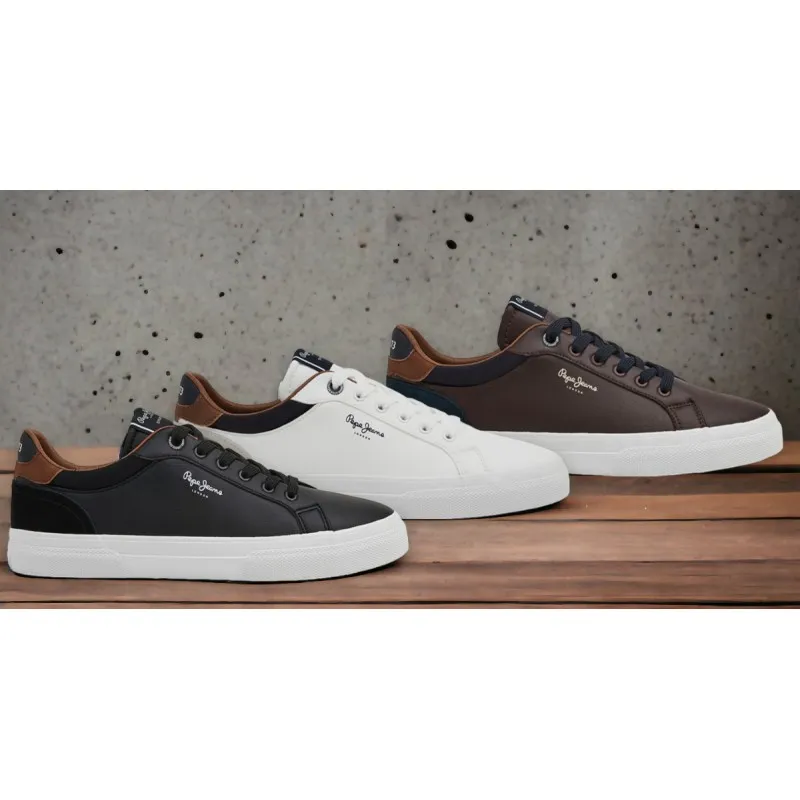 Sneakers Moda Joven Kenton Court Marrón. Pepe Jeans