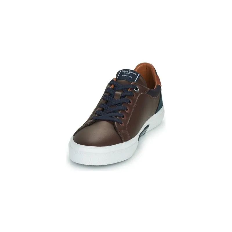 Sneakers Moda Joven Kenton Court Marrón. Pepe Jeans